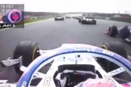 Watch Pérez' incredible start at the Chinese Grand Prix!