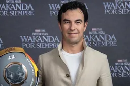 Perez onthult speciale Black Panther-helm voor GP Brazilië