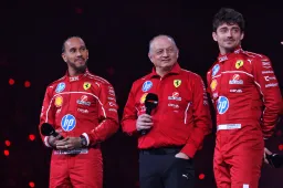 Leclerc recela del duelo con "el piloto más laureado de la F1: "Un reto enorme"
