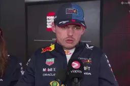 Verstappen steekt tirade af over Russell: ‘Belachelijk hoe hij me een straf wilde aansmeren’