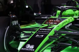 Stake será a primeira equipe entrar na pista com o novo carro de 2024