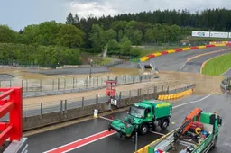 Aanzienlijke schade aan circuit Spa-Francorchamps na modderstroom