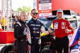 Mazepin races and wins in Silk Way Rally