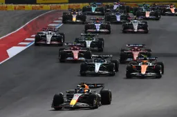 Uitslag GP Verenigde Staten | Verstappen eindigt P3 na spannende strijd