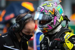 Ricciardo haalde bijna Verstappen in: "Had geen zin om ongeluk te krijgen"