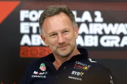 Horner gets behind wheel of Red Bull car himself: 'What could go wrong?'