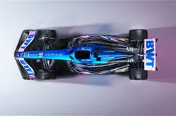 Internet baalt van Alpine: 'Veel te veel carbon op de auto's dit jaar'