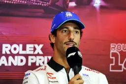 ¿Está Ricciardo contradiciendo a Helmut Marko? VCARB no es un equipo junior