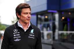This is Wolff's way of congratulating Marko on the championship!