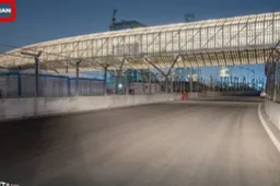 Het circuit voor de Grand Prix van Saoedi Arabië is twee weken voor tijd af