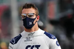Kvyat feeling a lot more comfortable in the Alpha Tauri than earlier in the season