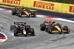 Norris reacts to battle with Verstappen: 'I messed it up'