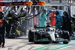 Mercedes disappointed but Russell suggests "have to be satisfied with that"