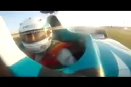 Video: Weet je zeker dat een tweezitter F1 ervaring leuk is?