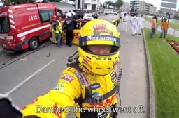 Heftig! Coronel kreeg 25G te verduren tijdens zijn crash!