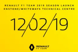 LIVE: The presentation of the Renault RS19 for the 2019 F1 season