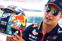 Perez montre son nouveau casque pour le Grand Prix de Monaco : "Un bijou".