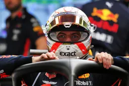 Verstappen: "Reed in eerste vrije training met minder vermogen"