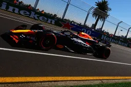 Bekijk de snelste ronde van Verstappen in Australië