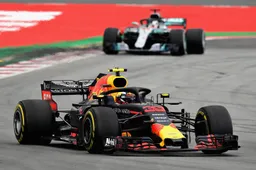 Samenvatting GP Spanje: Verstappen pakt prachtig podium met kapotte voorvleugel