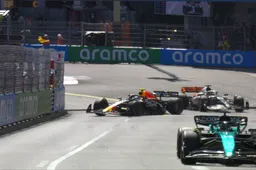Painful! Perez crashes in Q1 and is out of qualifying Monaco