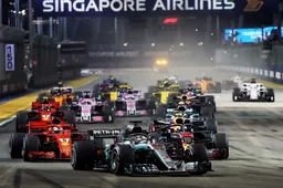 Dit is de voorlopige startgrid voor de Grand Prix van Singapore