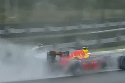 Video: Het "award winning moment" in Brazilië van Verstappen