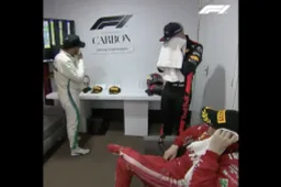 Lewis gaat de discussie met Verstappen aan na de Braziliaanse GP