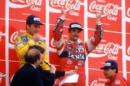 Watch: Nigel Mansell qualifies on pole for the 1990 Silverstone Grand Prix