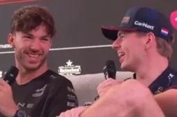 Gasly le pregunta a Verstappen con qué 'pelotas' no es bueno