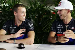 Tost grapt over papieren F1-wagen Kvyat: "Hopelijk rijden we daar zondag niet mee"