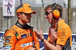 Norris sobre su P5: "No sienta bien salir tercero e ir hacia atrás"