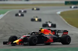 Verstappen: ''De regen zat ons nu eigenlijk gewoon tegen''