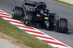 Renault F1 team also split the test days between drivers