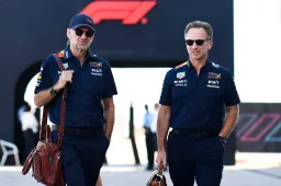 Horner revela que Newey quase foi para a Ferrari: "Ficou a meia hora de ir"