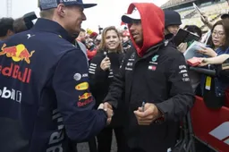 "De hand van Verstappen was een spontane actie"