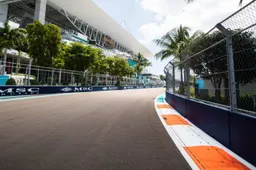 Part of Miami circuit resurfaced for second time after damage