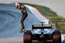 Romain Grosjean houdt er wel een heel apart trainingsschema op na