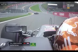 Video: Verstappen valt uit tijdens Belgische Grand Prix