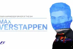 Max Verstappen is Driver Of The Day in Japan!