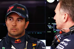 Perez niet blij met Russell: 'Was aan hem om daarvoor te zorgen'