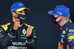 Verstappen en Ricciardo praten na over race: 'Ik wil vandaag geen protest'
