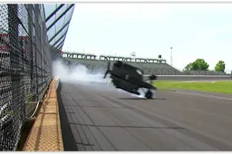Kersverse Red Bull-junior O'Ward klapt hard tegen muur bij Indy500 training
