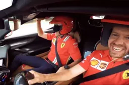 Leclerc terrified next to Vettel: 'I'll let you know when we go off"