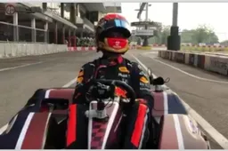 Alex Albon maakt de kartbaan onveilig in Singapore