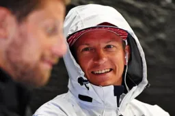 Kimi heeft Max niet gezien: ''Die sukkels hebben me van achteren geraakt''
