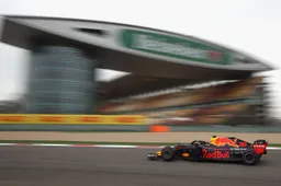 De (voorlopige) startopstelling voor de Grand Prix van China
