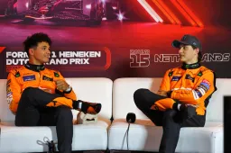 Norris e Piastri discutem ordens de equipe na McLaren