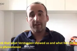 Video: Robert Kubica is lyrisch over Max Verstappen