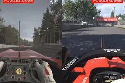 Het verschil tussen F1 2010 en F1 2019
